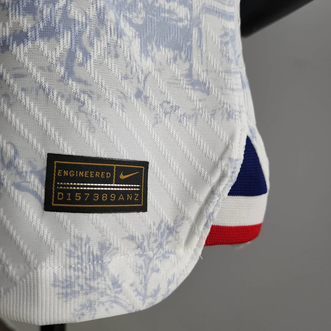 2022 FIFA World Cup France Away Football Shirt White - Player Version