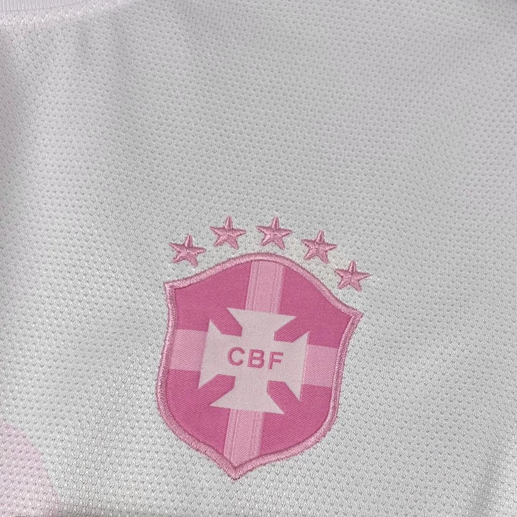 2025 Brazil Special Edition Pink Football Shirt