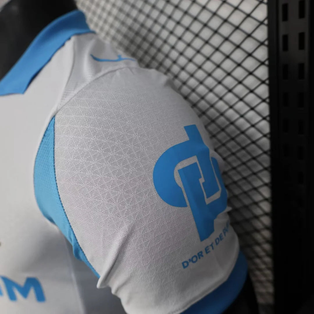 2025/2026 Player Version Olympique Marseille Home Football Shirt