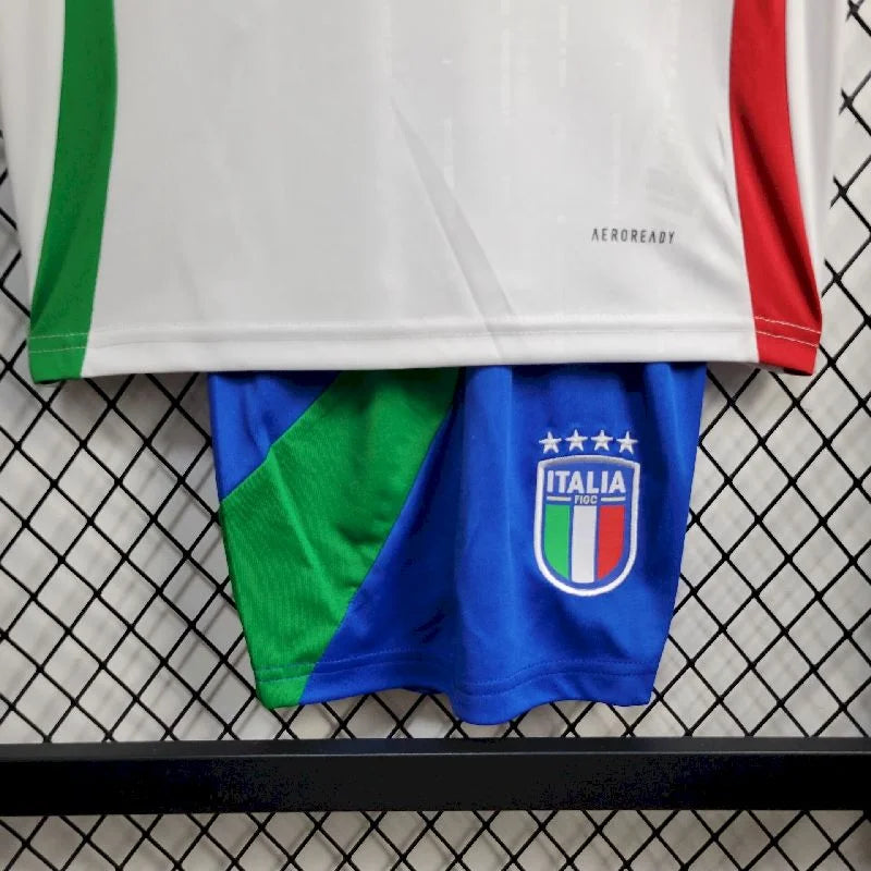 2024 Kids Size Italy Away Soccer Shirt 1:1 Thai Quality
