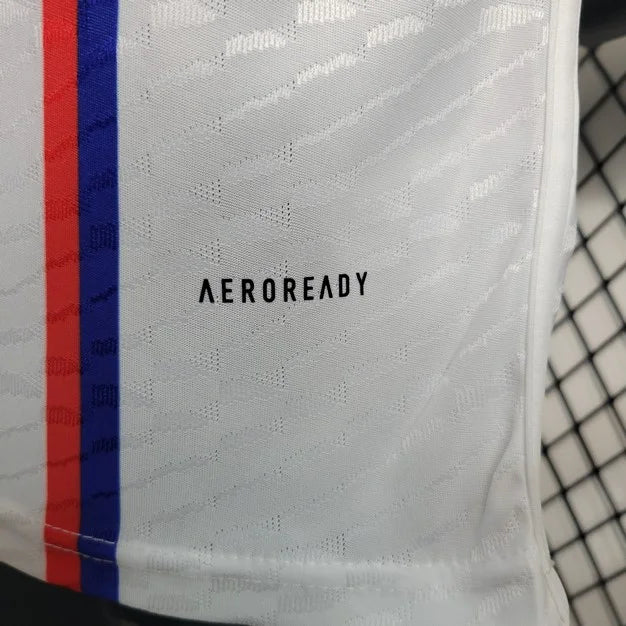 2023/2024 Lyon Home Football Shirt - Player Version