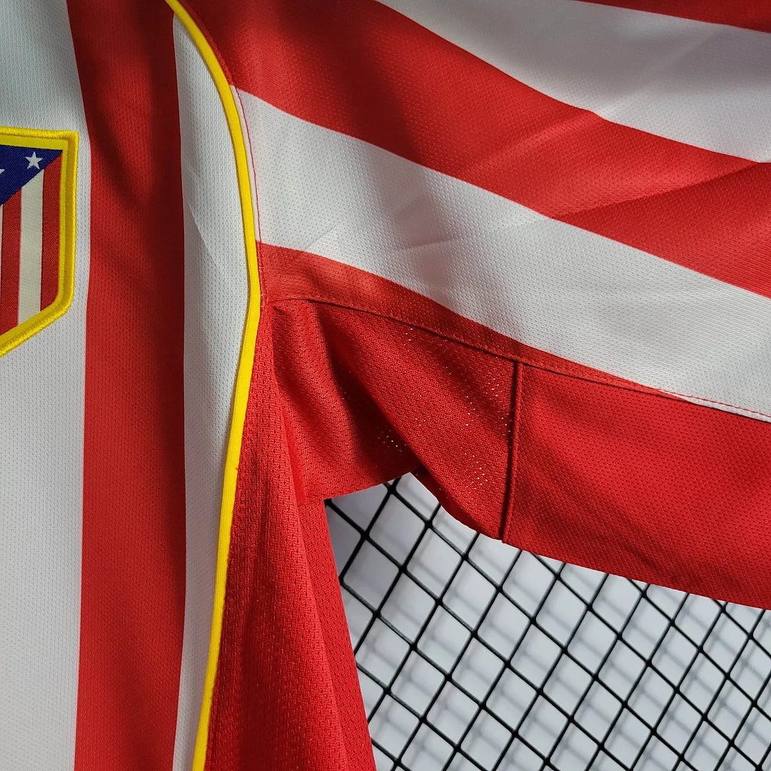 2004/2005 Retro Atletico Madrid Home Soccer Jersey 1:1 Thai Quality