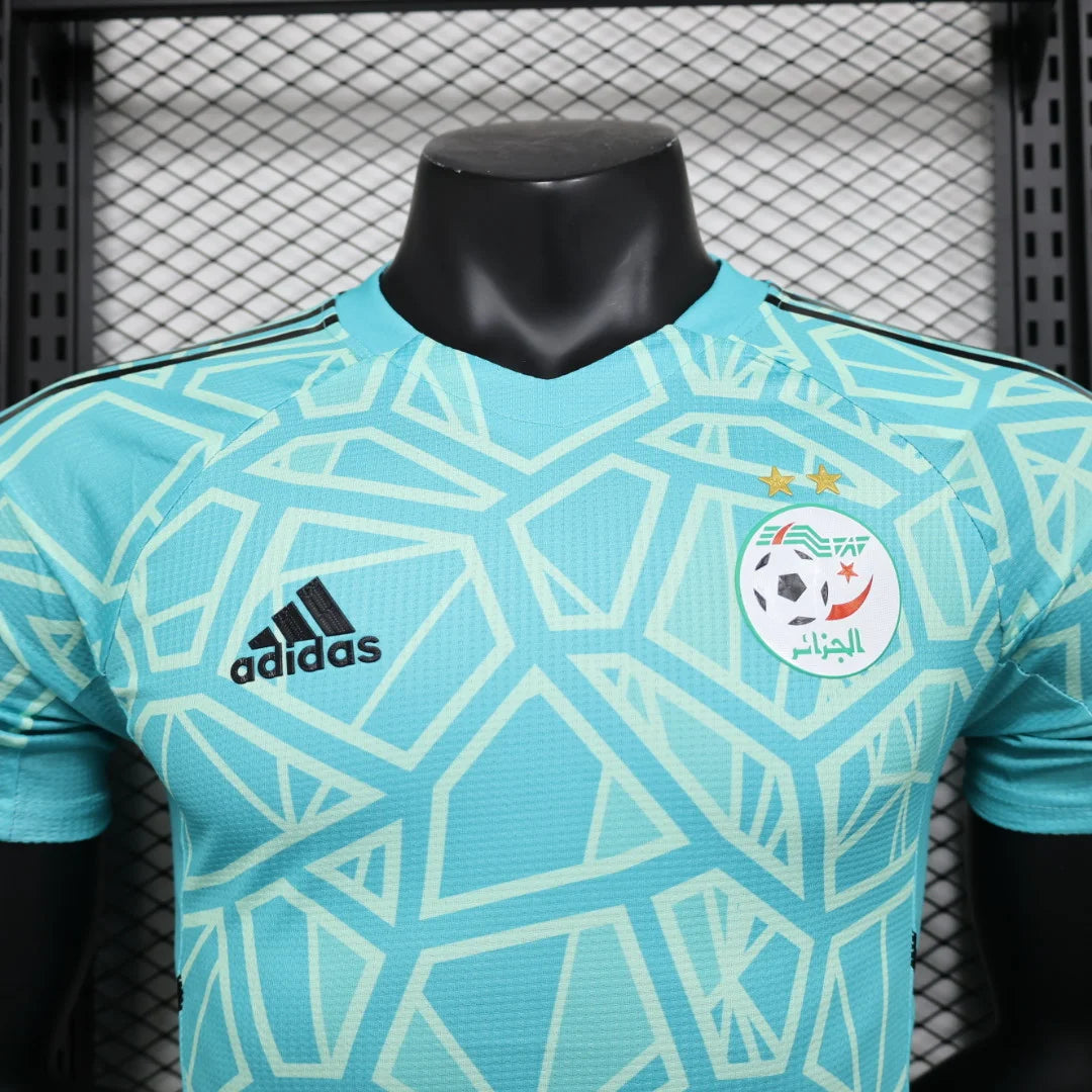 2023/2024 Algeria National Team Blue Shirt - Player Version