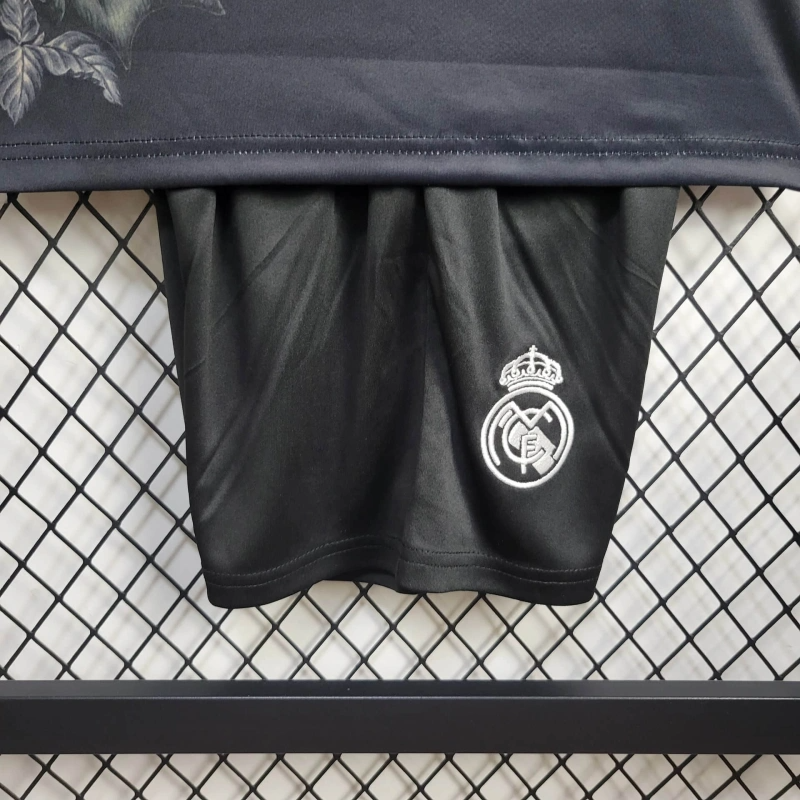 2024/2025 Real Madrid Y-3 Special Edition Black Football Shirt 1:1 Thai Quality Kids Size