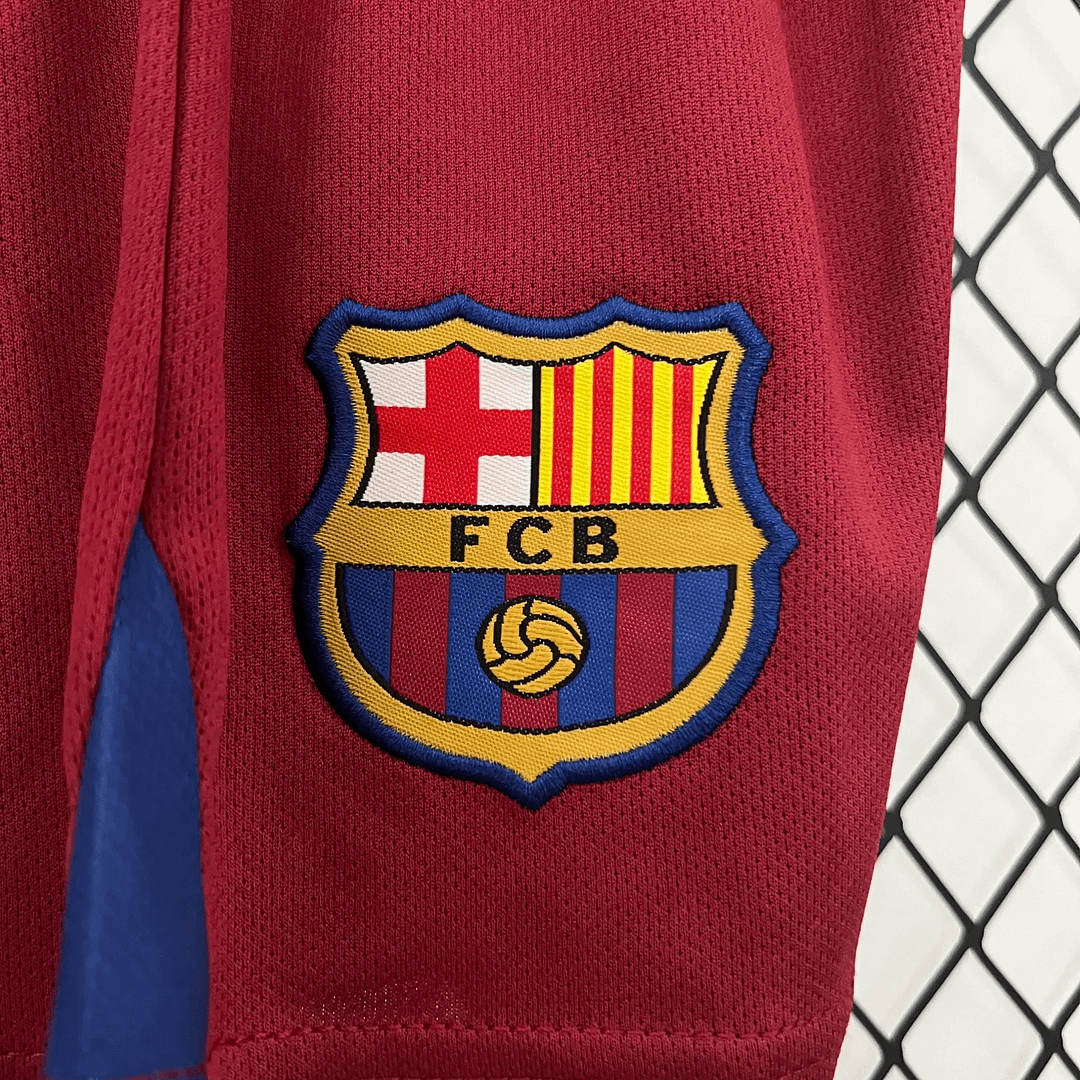 2005/2006 Retro Kids Size Barcelona Home Football Shirt 1:1 Thai Quality