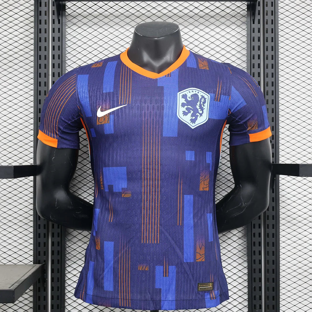 2024 Netherlands National Team Away Football Shirt Player Version