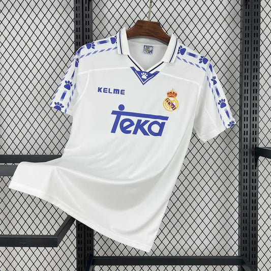 1996/1997 Retro Real Madrid Home Soccer Jersey 1:1 Thai Quality
