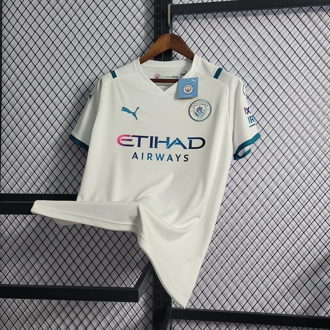 Manchester City Football Shirt 2021/2022 Retro 1:1 Thai Quality Away