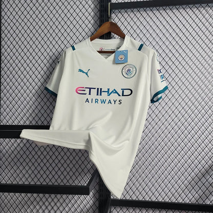 Manchester City Football Shirt 2021/2022 Retro 1:1 Thai Quality Away