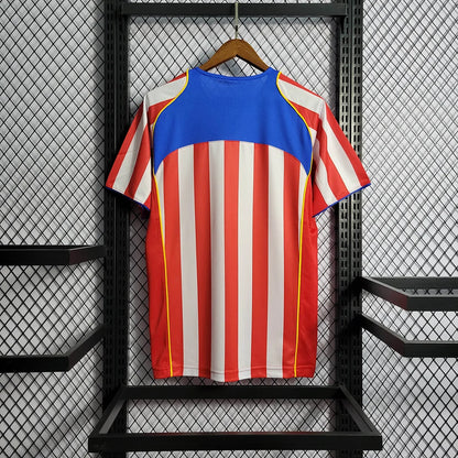 2004/2005 Retro Atletico Madrid Home Soccer Jersey 1:1 Thai Quality