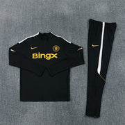 2026/2027 Chelsea Black Half-Pull Tracksuit