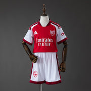 2026/2027 Arsenal Home Football Shirt Kids Size