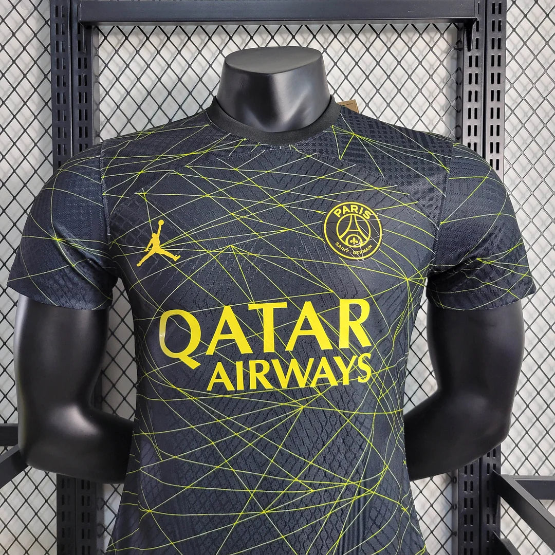 2022/2023 Psg Paris Saint-Germain Fourth Away Football Shirt - Player Version