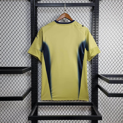 2006 Retro Italy Goalkeeper Gold Soccer Shirt