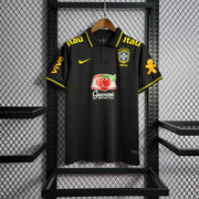 Brazil POLO Black Shirt