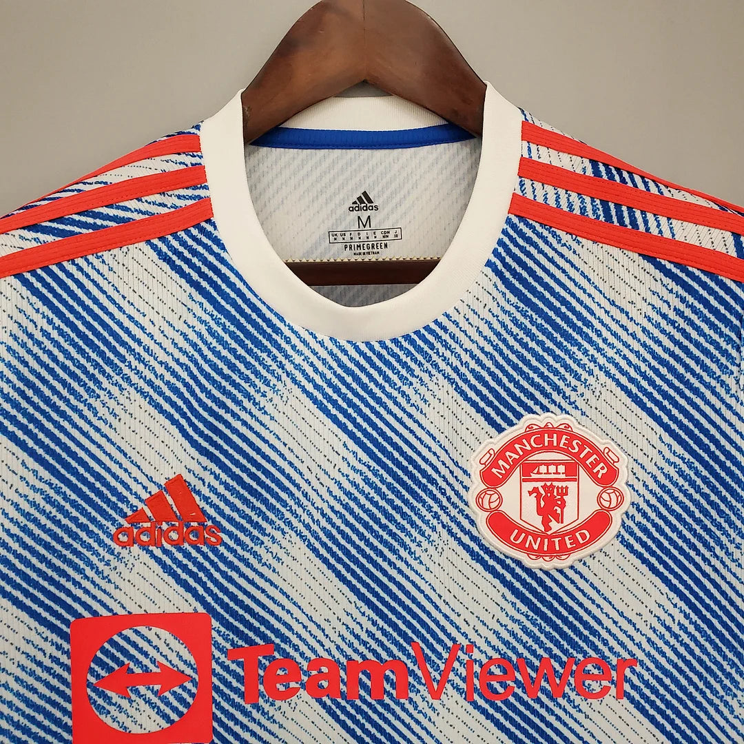 Manchester United Football Shirt Away 2021/2022 Retro 1:1 Thai Quality
