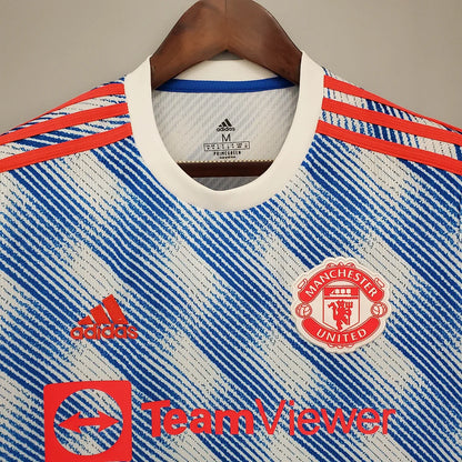 Manchester United Football Shirt Away 2021/2022 Retro 1:1 Thai Quality