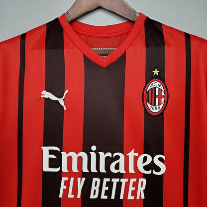 AC Milan Soccer Jersey Home 2021/2022 Retro 1:1 Thai Quality