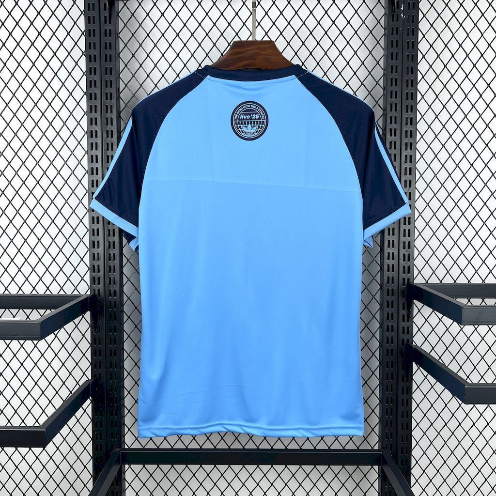 2025/26 Oasis Adidas Blue Shirt Football