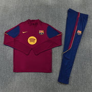 2026/2027 Barcelona Red Half-Pull Tracksuit