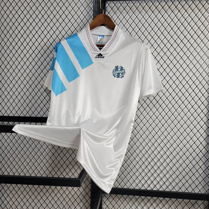 1992/1993 Retro Olympique de Marseille Home Football Shirt 1:1 Thai Quality