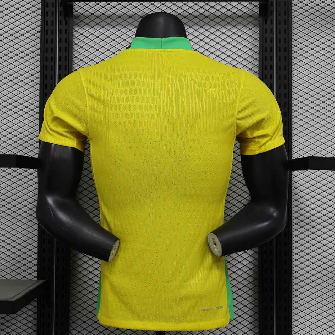 2025 Brazil Home Soccer Jersey - Player Version