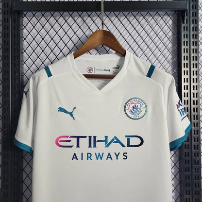 Manchester City Football Shirt 2021/2022 Retro 1:1 Thai Quality Away