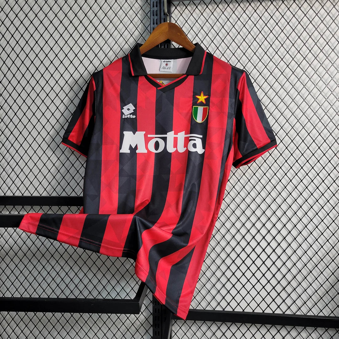 1993/1994 Retro AC Milan Home Football Shirt 1:1 Thai Quality