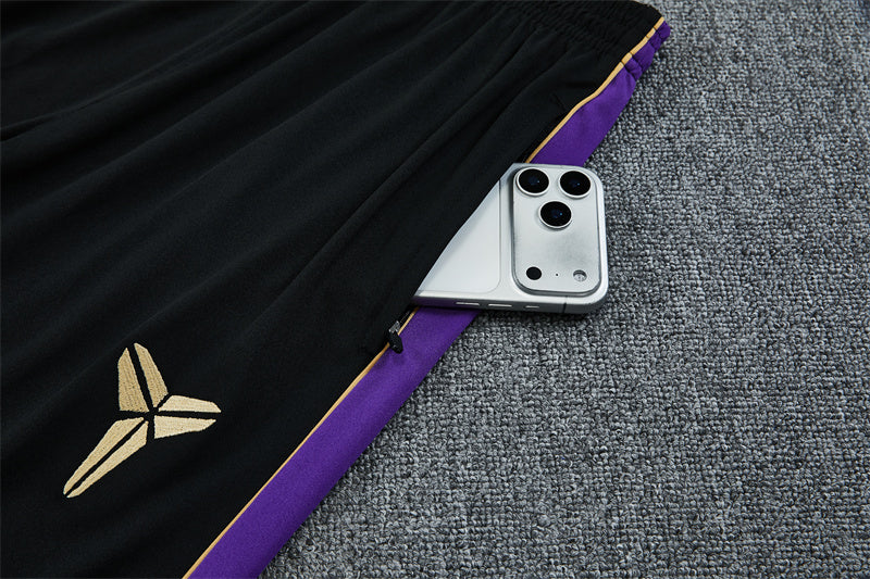 2026/2027 Barcelona Purple Kobe Half-Pull Tracksuit