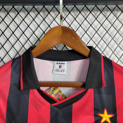 1993/1994 Retro AC Milan Home Football Shirt 1:1 Thai Quality