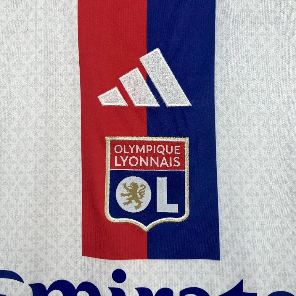 2025/2026 Olympique Lyon Home Football Shirt