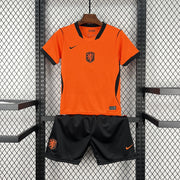 2026 Netherlands Home World Cup Football Shirt Kids Size