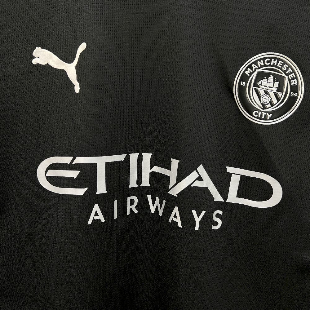 2025/2026  Manchester City Away Long Sleeve Football Shirt