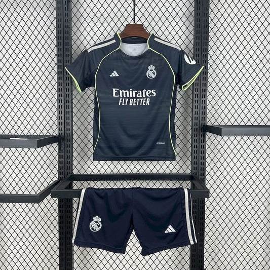 2025/2026 Real Madrid Away Football Shirt Kids Size
