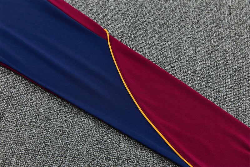 2026/2027 Barcelona Red Half-Pull Tracksuit