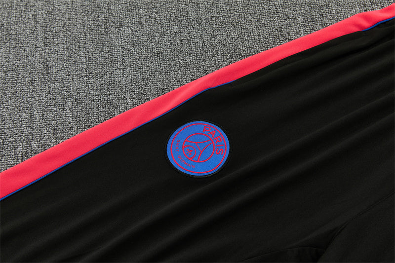 2026/2027 PSG Paris Saint-Germain White Red Half-Pull Tracksuit