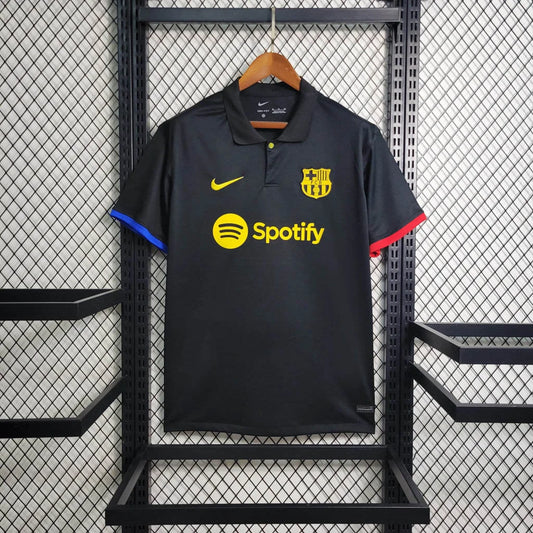 2023/2024 Barcelona POLO Black Shirt