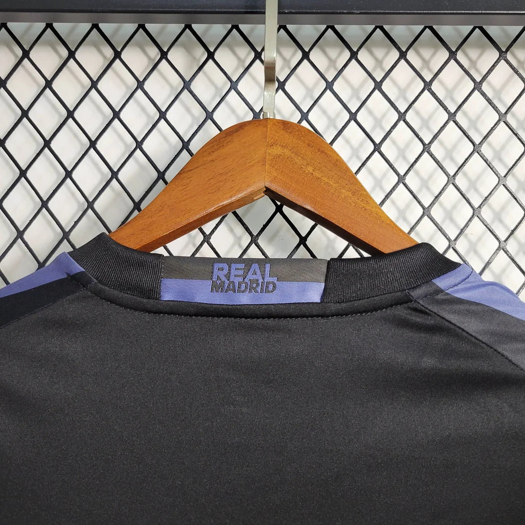 2016/2017 Retro Long Sleeve Real Madrid Third Away Football Shirt 1:1 Thai Quality