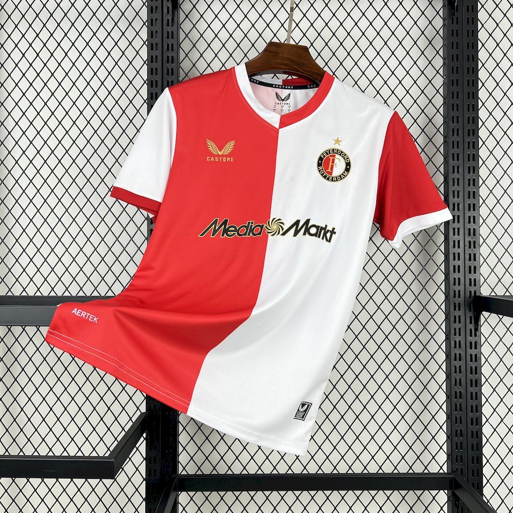 2025/2026 Feyenoord Home Football Jersey