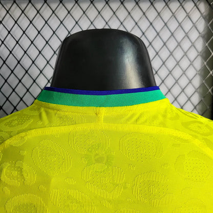 2022 World Cup Brazil Home Soccer Jersey - Player Version