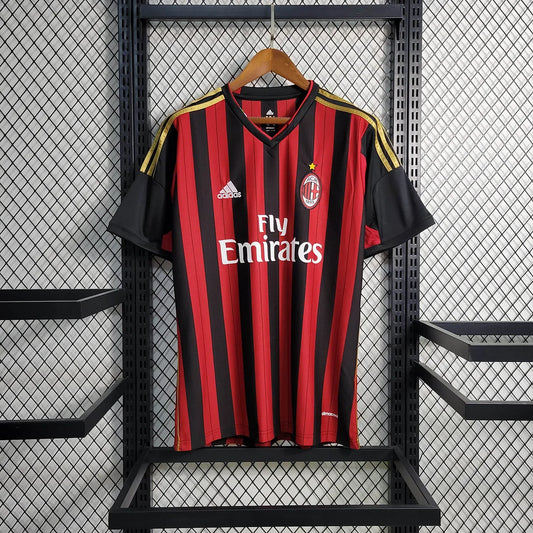 2013/2014 Retro AC Milan Home Football Shirt 1:1 Thai Quality
