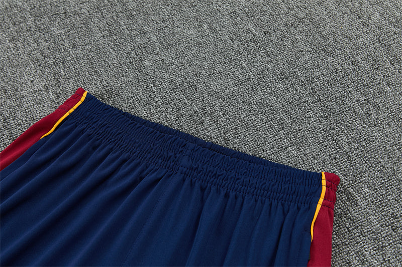 2026/2027 Barcelona Red Blue Half-Pull Tracksuit
