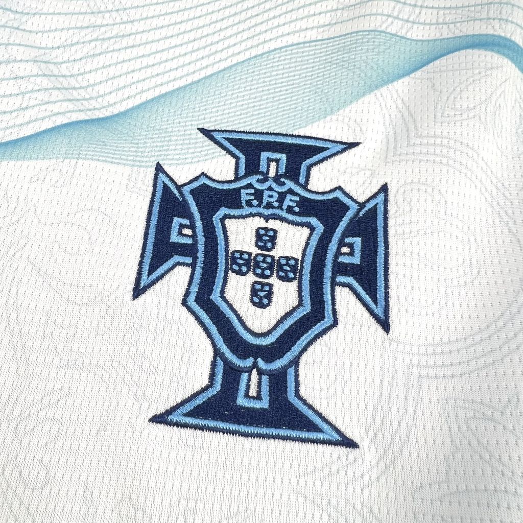 2026 Portugal Special Edition White Blue Shirt