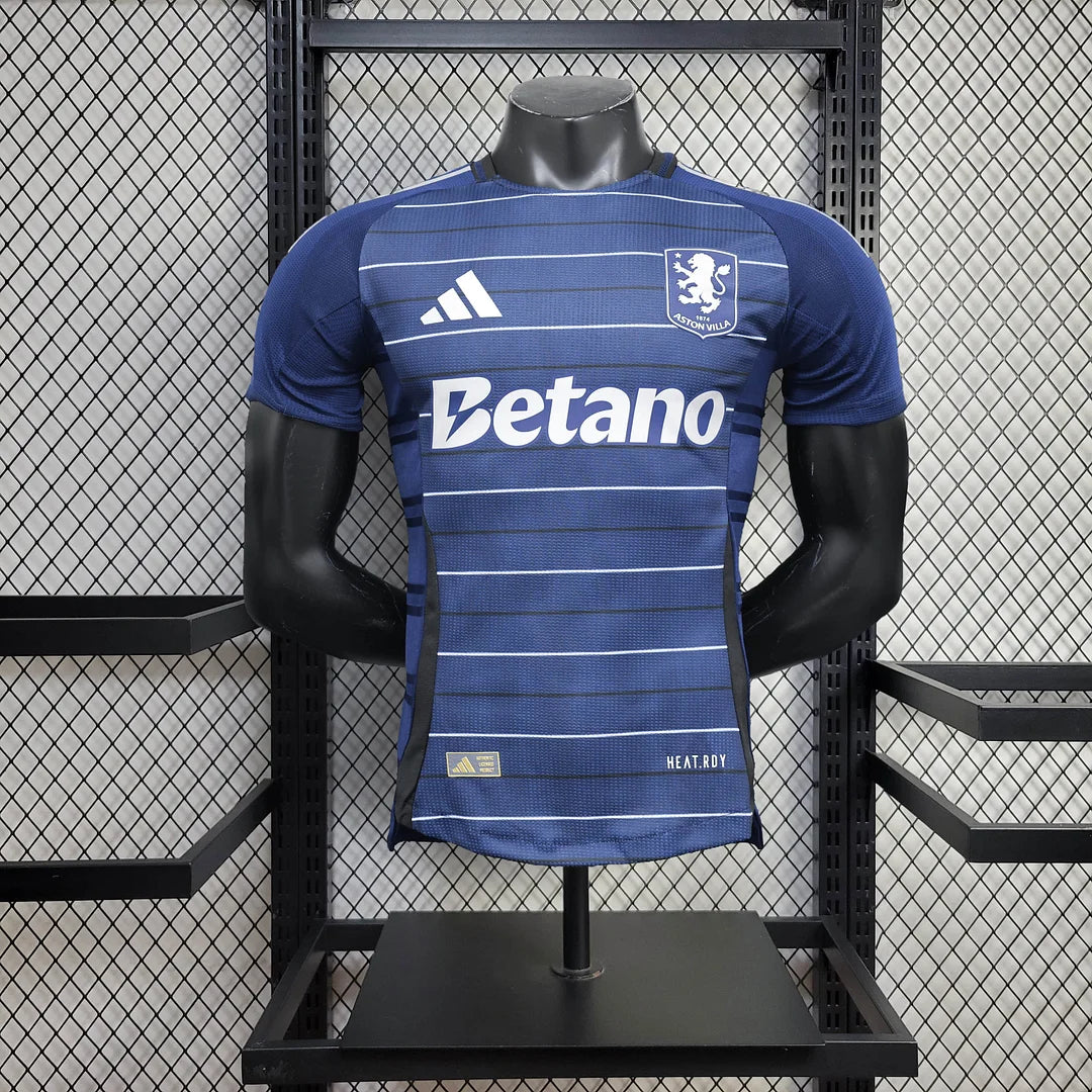 2024/2025 Player Version Aston Villa Third Away Football Shirt 1:1