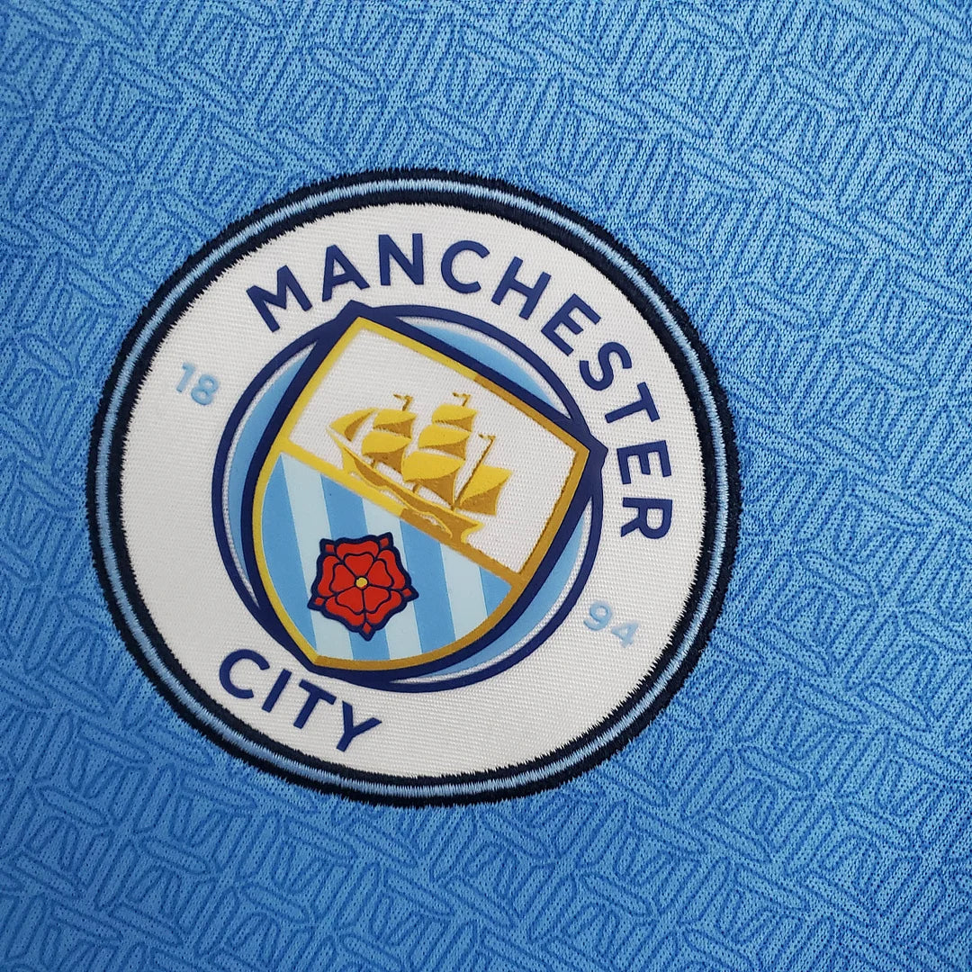 Manchester City Football Shirt 2021/2022 Retro 1:1 Thai Quality Home