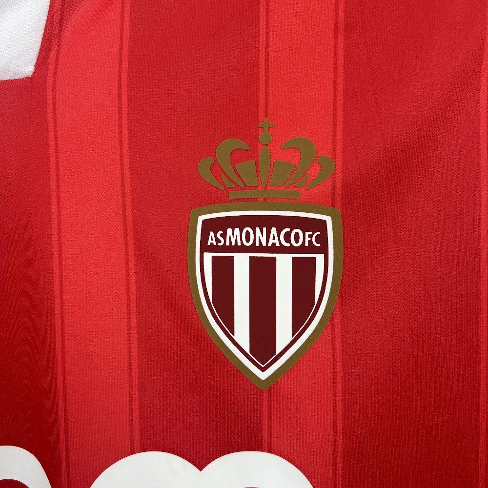 2025/2026 AS Monaco Home Football Shirt