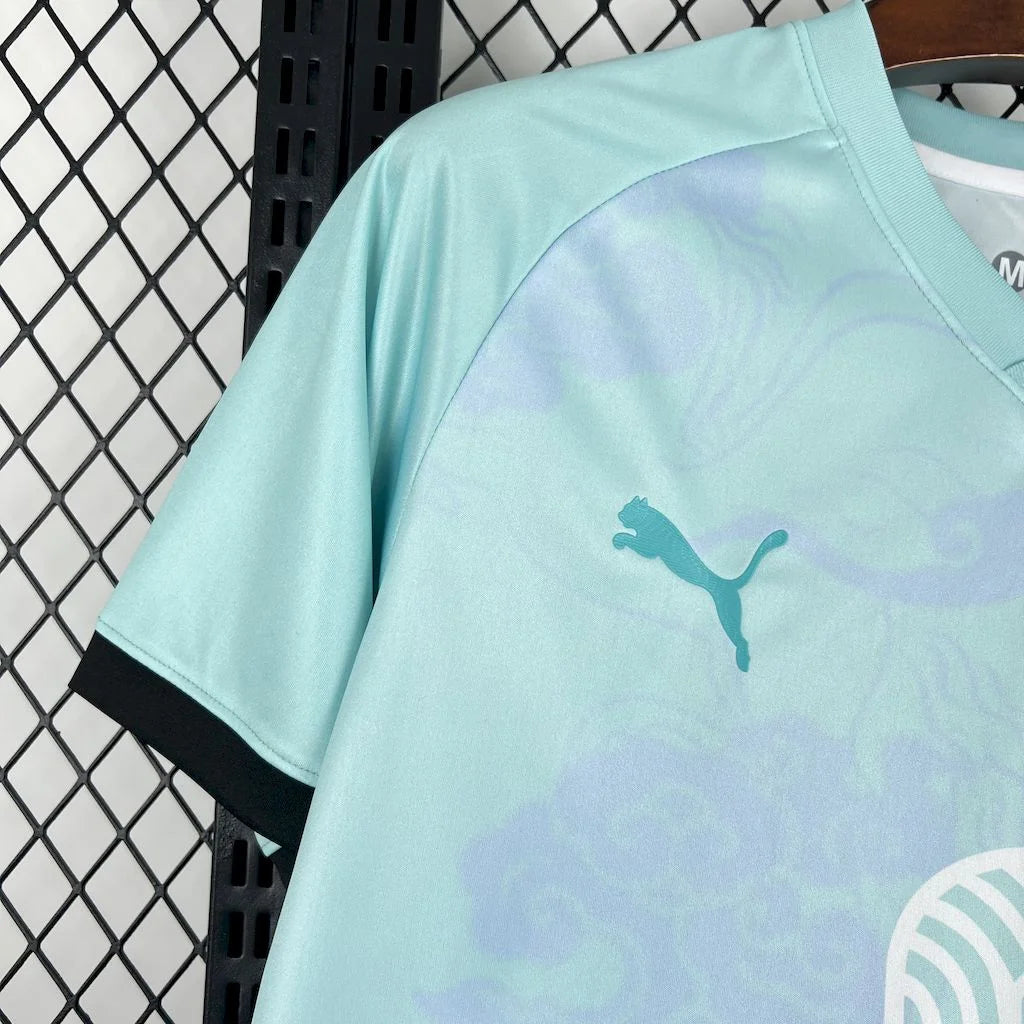 2026 Morocco Special Edition Atlas Blue Football Shirt