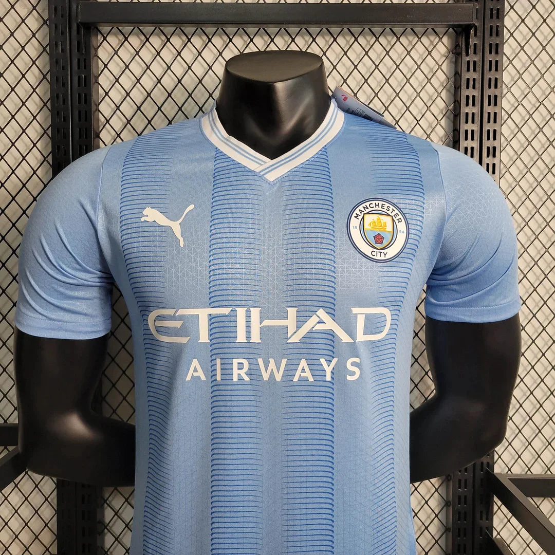 2023/2024 Manchester City Home Football Shirt 1:1 Thai Quality - Player Version