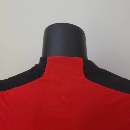 2022 FIFA World Cup Belgium Home Soccer Shirt - Player Version