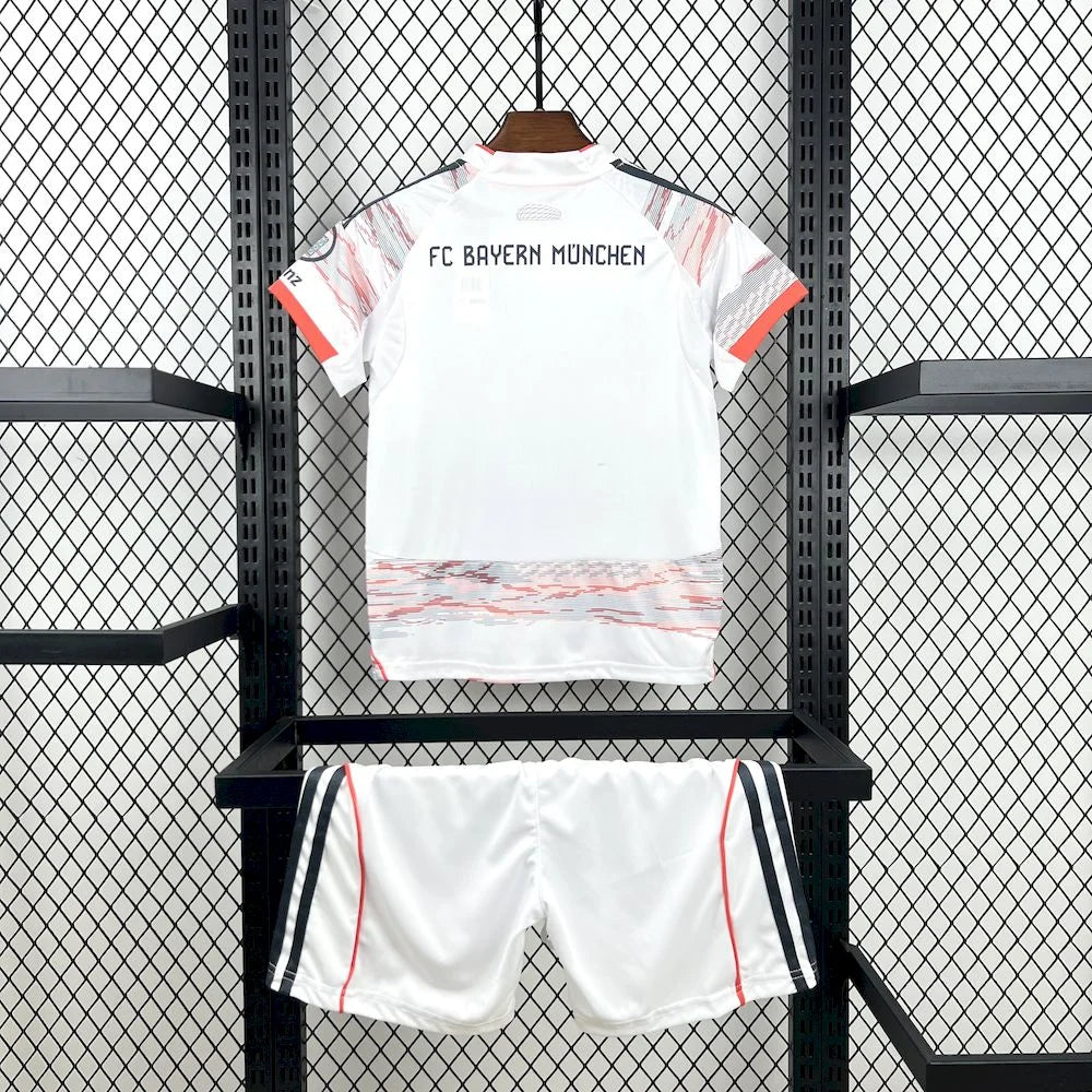 2025/2026 Bayern Munchen Away Football Shirt Kids Size